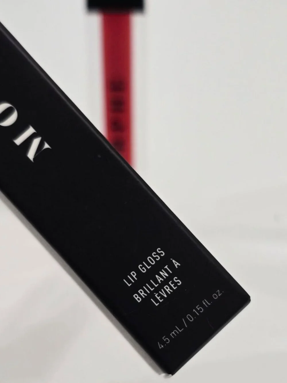 8/29 ✦ Hotshot Lip Gloss ✦ High‑Shine Buttery Red Cream Formula 4.5mL NWT